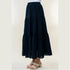 'Bella' High Waisted Tiered Maxi Skirt - Celes Fashion